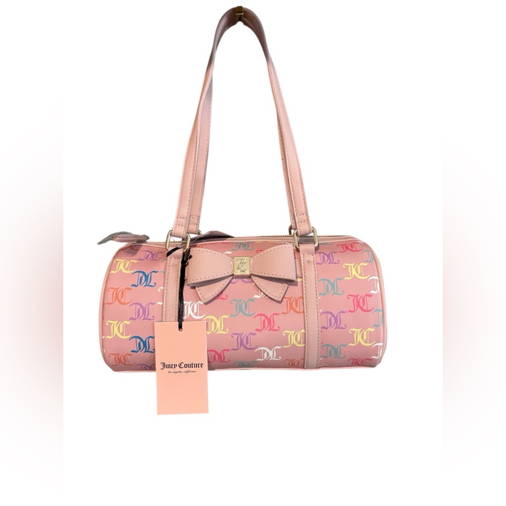 Juicy Couture Pink For The Girls Roll Shoulder Bag